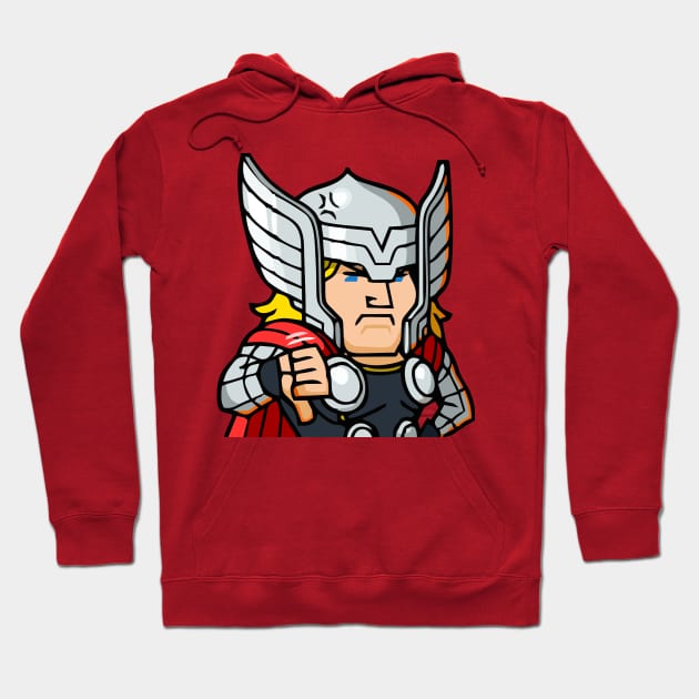 marvel avenger chibi Hoodie by animericans